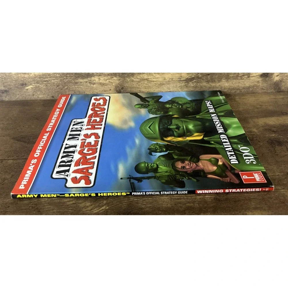 Army Men Sarge's Heroes Official Game Guide [Prima] Clean Fast And Safe Shipping